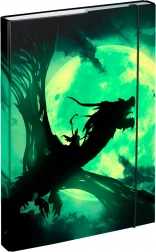 Mappen voor A4-schoolschriften met drakenmotief BAAGL