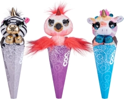 Coco Surprise Fantasy plush animal with a surprise in a cone