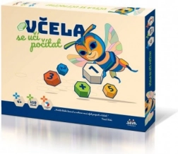 L'abeille apprend à compter la mosaïque