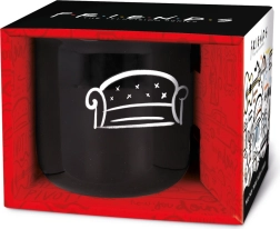 Mok Friends zwart 410 ml