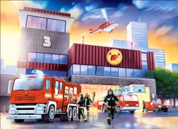 70-Piece Puzzle – Fire Station