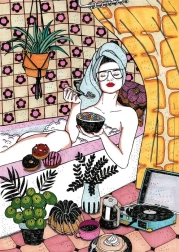 Puzzle bain et céréales 1000 pièces