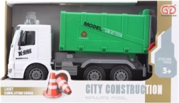 Batterij-aangedreven vuilniswagen