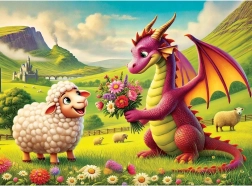 Houten puzzel boeket voor vriend 40 stukjes WOODEN CITY