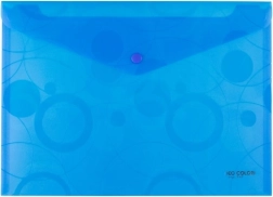 Envelop Psaníčko met drukknoop A5 Neo Colori blauw