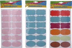 Kleurige stickers voor kruidenpotjes en naamlabels