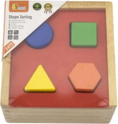 Houten vormenstoof voor kinderen