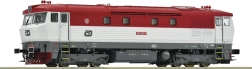 Roco ČD 749 “Bardotka” diesel locomotive, digital with sound H0
