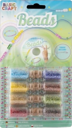 Set de perles décoratives en flacons