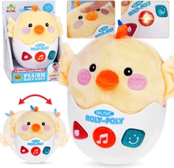 muzikaal schommelend kuikentje met melodieën, licht en geluiden