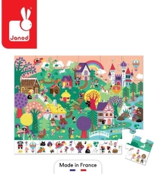 Observatiepuzzel in koffertje Sprookjes 24 stukjes 3+