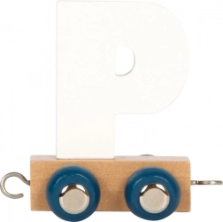 Small Foot Polaire trein letter P