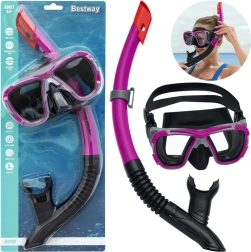 Bestway Snorkelset voor kinderen en volwassenen – Rood