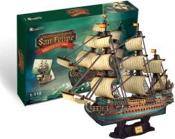 Puzzle 3D voilier San Felipe – 248 pièces