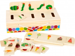 Wooden sorting box Caterpillar – educational toy