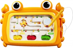 Magnetisch bord Montessori doolhof krab oranje WOOPIE