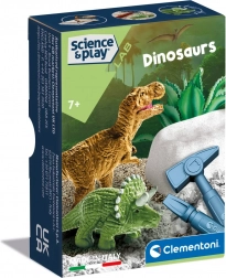 Clementoni Science & Play mini-set dinosaurussen