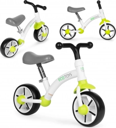 Loopfiets voor kinderen met EVA-wielen en verstelbaar zadel ECOTOYS groen