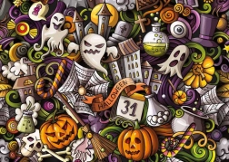 Halloween puzzle 1000 pieces