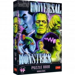 Trefl puzzel Premium Plus Monsters 1000 stukjes