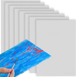 Toile montée sur panneau 30 × 40 cm, lot de 8 pcs MAILEO