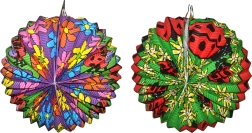 Lampion Bol Lieveheersbeestje 25 cm