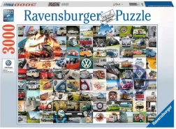 Puzzle Ravensburger 3000 pièces – 99 moments VW Campervan