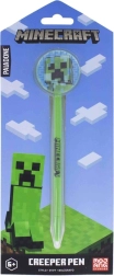 Stylo à bille Minecraft avec topper