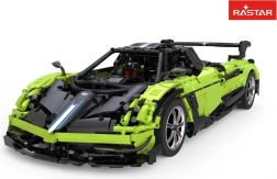 Bouwpakket sportauto PAGANI Huayra BC 1:8 groen Rastar
