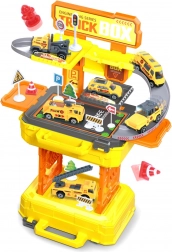 Speelset Bouwmachines 2-in-1 in Koffertje