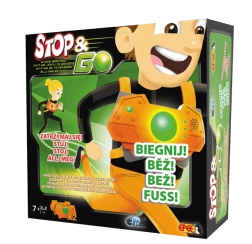 Stop & Go – Agent Race interactive game with motion sensors