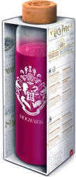 Bouteille en verre avec housse en silicone HARRY POTTER 585 ml