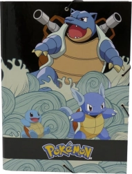 Pokémon A4 map met klep - Squirtle