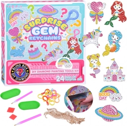 Creative Advent Calendar with Diamond Painting – Keychains