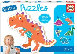Educa baby puzzle dinosaurs 5-in-1