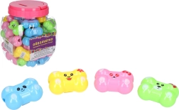 Puntenslijper in botvorm voor één potlood