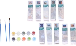 Creatieve schilderen-op-nummer set 30x30 cm