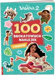 Vaiana 2: 100 glinsterende stickers – creatief boek voor kinderen