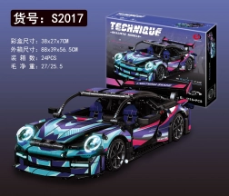 Bouwpakket sportauto 1116 stukjes