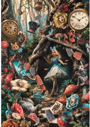 Clementoni Puzzel Een Nieuwe Dag in Wonderland 1000 stukjes