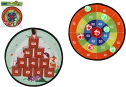 Double-sided target with Velcro balls 34 cm