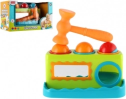 Hamerspel met hamertje en spiegeltje voor kinderen 21 cm