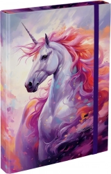 Mappen voor schoolschriften A4 Eenhoorn Koninkrijk BAAGL