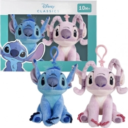Set van pluchen clips DISNEY STITCH/ANGEL 2 stuks