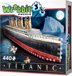 Puzzle 3D Titanic de Wrebbit, 440 pièces