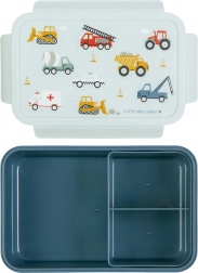 A Little Lovely Company broodtrommel voor kinderen – Voertuigen