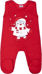 baby cotton footed romper New Baby Winter Penguin 74 (6–9 months)