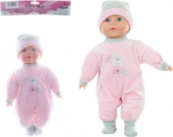 Babymeisje met geluiden 40 cm