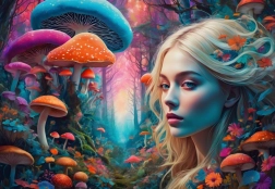 Puzzle Rainbow Forest 1000 Pieces