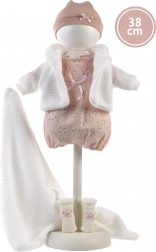 Jurk voor Llorens-pop 38 cm van organische materialen